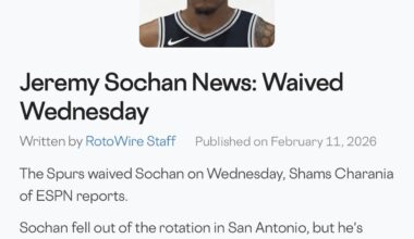 Bucks should go get Jeremy Sochan, thoughts?