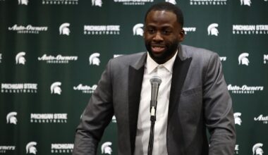 Draymond Green: "I would love to" {be NBA commissioner} after playing career"