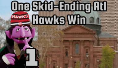 One Skid Ending Hawks Win!!!