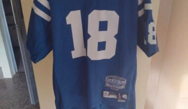 Peyton manning limited edition jersey 1153/2401