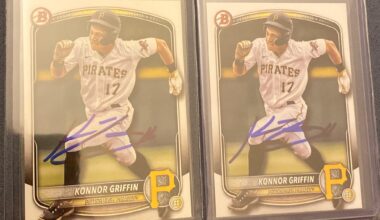 Got 2 cards back from Konnor today!