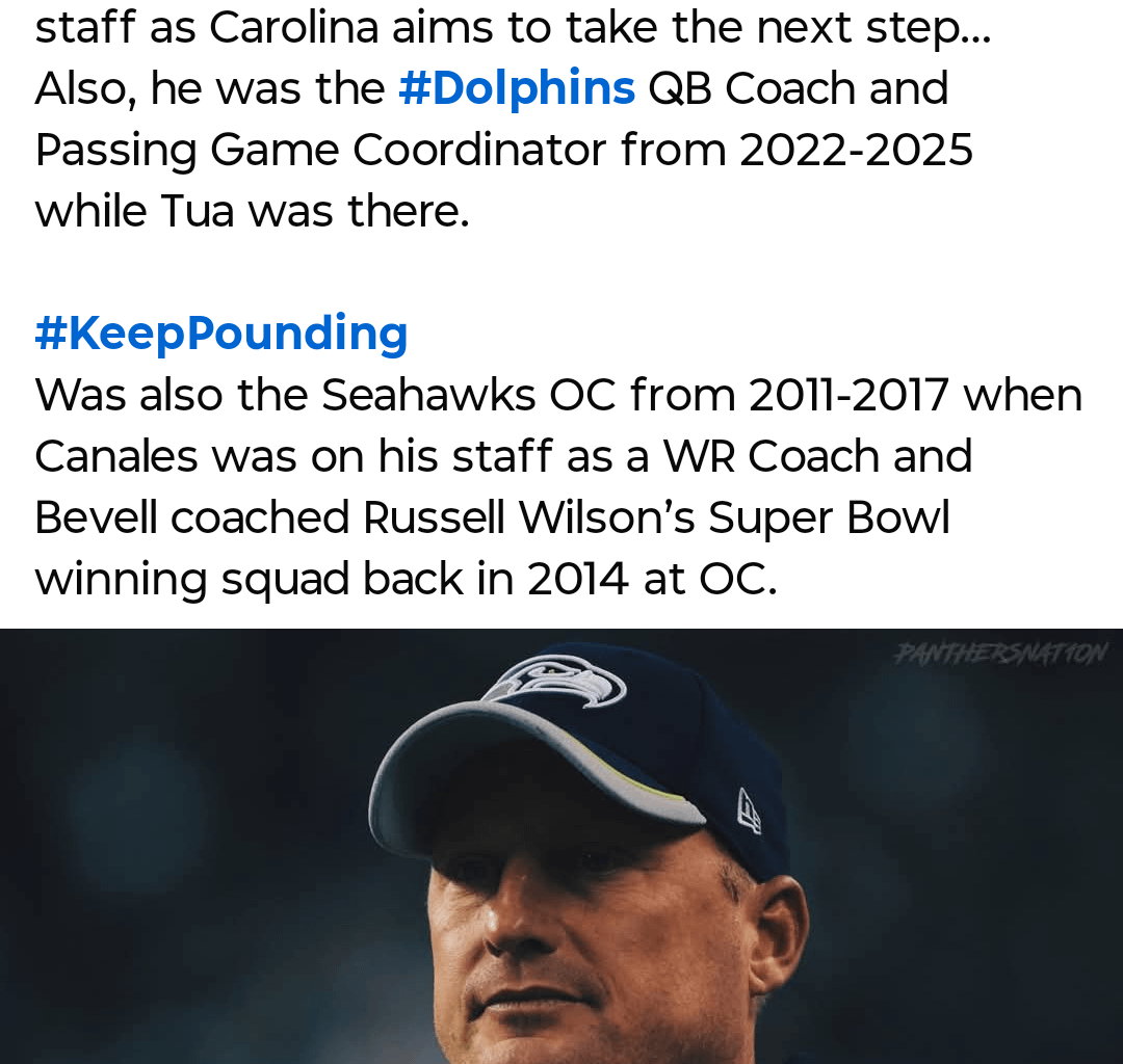 Darrell Bevell is our new assistant head coach