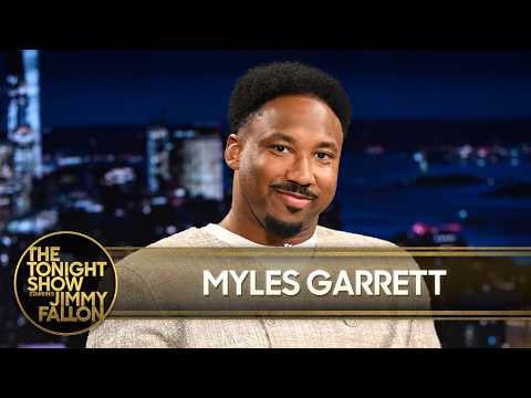 ICYMI: Myles Garrett on the Tonight Show with Jimmy Fallon
