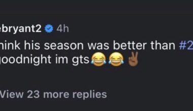 Cobee Bryant speaks on the DROY award