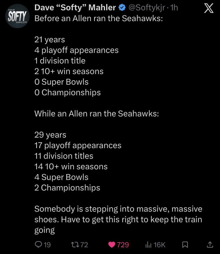 We NEED to maintain our standard under new ownership.