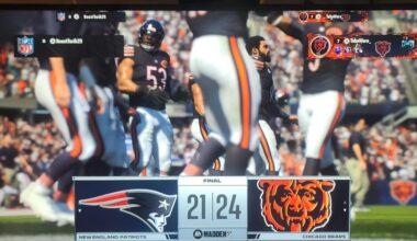 I'm like 98% sure I played and beat Tarik Cohen in Madden this morning