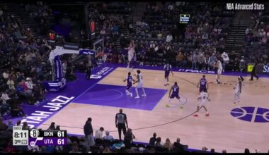 Nolan Traoré Live Dribble one hand bullet skip pass to Danny Wolf for a Corner 3