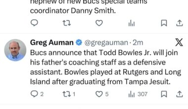 Bucs coaching additions