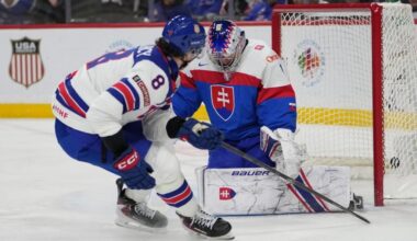 Chicago Blackhawks prospect AJ Spellacy less focused on scoring than ‘being a pain to play against’