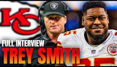 Chiefs Guard Trey Smith FULL INTERVIEW | Gruden Goes Long
