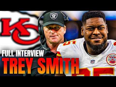 Chiefs Guard Trey Smith FULL INTERVIEW | Gruden Goes Long