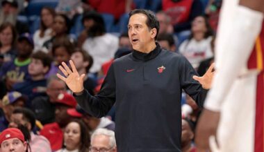 Spo: “Offensively, I think when we get our guys back, I think we’re going to be a really dangerous offensive team. We can be fourth in the league in scoring with large parts of our rosters on the sideline. Just wait until we get our guys back into the fold.”