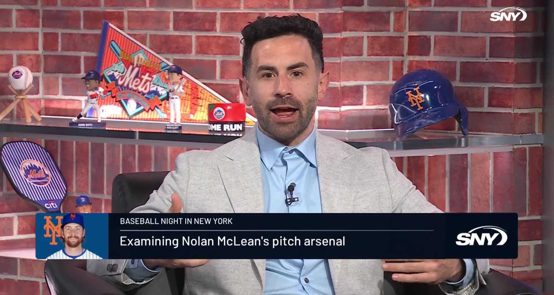 How high is Nolan McLean's ceiling in his first full season with the Mets?