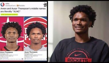 An Inside Look at Rockets Rising Star Amen Thompson