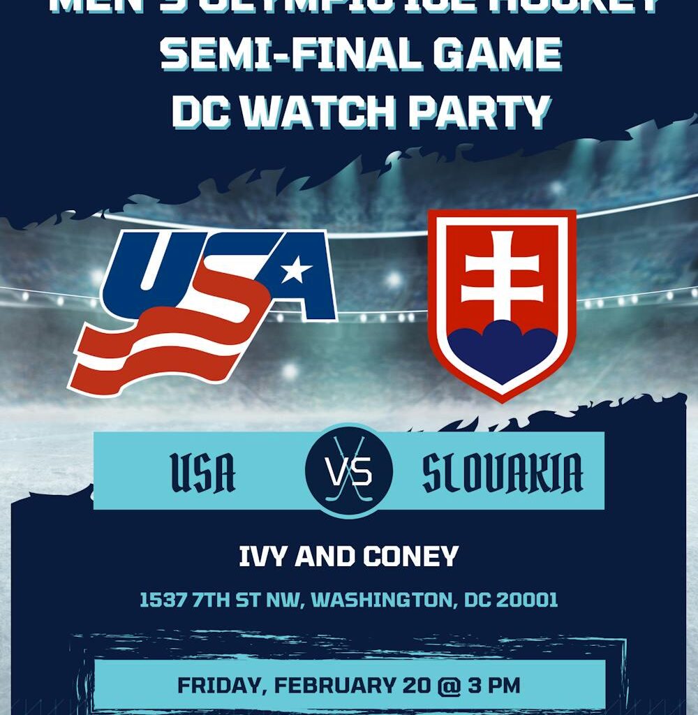 Hey again fellas, we're running it back at Ivy and Coney tomorrow for the USA-Slovakia Semi-Final Game. Any of you down to come join us again?