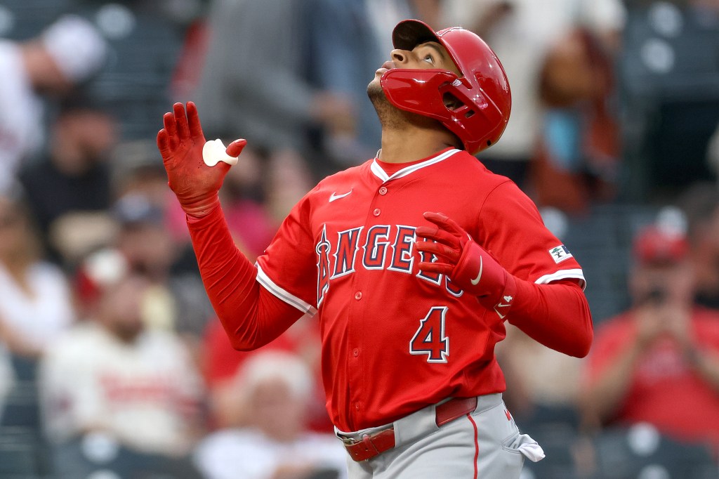 Angels’ Christian Moore looks to shorten swing after rookie season – Orange County Register