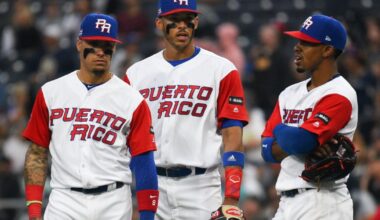 There is unfortunate news for Team Puerto Rico in the WBC. Francisco Lindor, Carlos Correa, and Javier Báez will be unable to participate due to insurance-related issues. They explored every possible option to participate until the very last moment, but unfortunately, it did not work out.