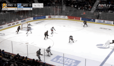 And in our newest episode of "Former Carolina Hurricanes Goalie beats someone like it's his job."