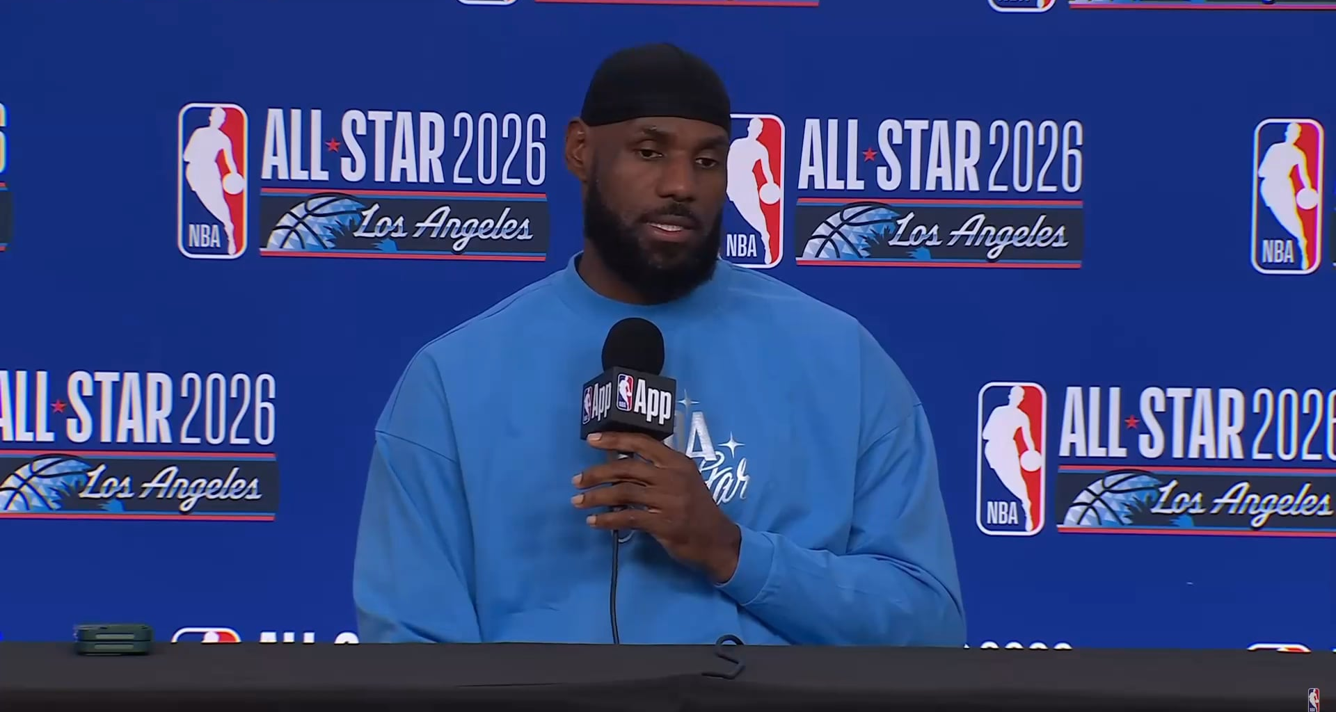 LeBron on Castle: "...That's a winning player. I think we all saw how talented the kid was...Him being in San Antonio, that also helps too. You're going to learn the game the right way. You're going to play the game the right way. His talent is obviously spoken for, but just seems like a good kid."