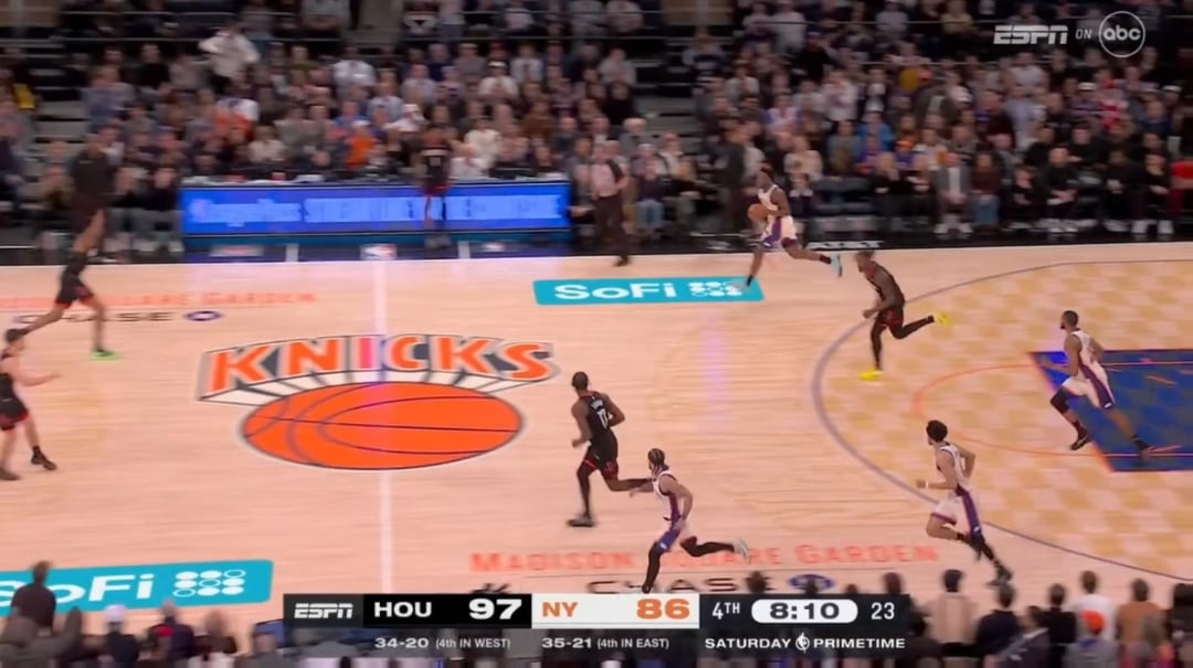 4th Quarter. Madison Sq. Garden