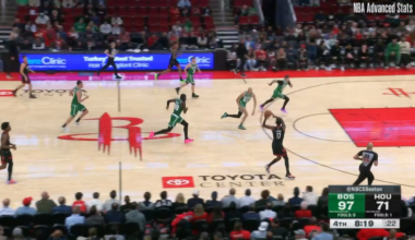 The Celtics 4th Quarter Defense On The Road Has Been Really Good This Season!