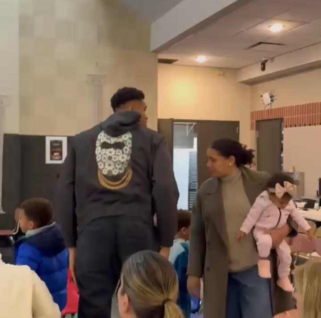 Video posted on social media outlets today showing Giannis in Chicago, Is this what boosted the odds? - [Giannis at St. George Greek Orthodox Church today in Chicago]