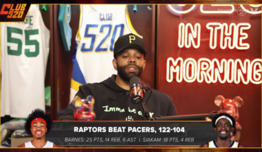 “Hey talking about ‘Scorttie’ Barnes man”. Jeff Teague getting heated defending Scottie Barnes’ All-Star selection.