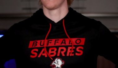 [Buffalo Sabres] Åsa Dahlin and Kim Thompson wished their sons good luck ahead of their trip to the