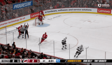 Mr. OT beats Forsberg to win it for Carolina!