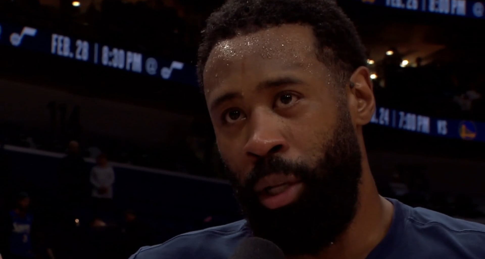 Crazy ass DeAndre Jordan post-game interview