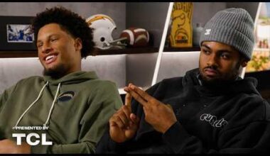 NFL Players Oronde Gadsden & Tre' Harris Answer The Internet | LA Chargers