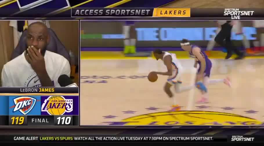 LeBron James after today's loss: "You want me to compare us to them? That's a championship team right there we're not. We can't sustain energy and effort for 48 minutes and they can. That's why they won a championship."