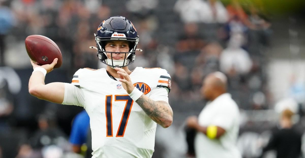 Arizona Cardinals linked to new quarterback name (Bears back-up Tyson Bagent)