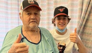 Flyers’ Barkey molded by his late grandfather, a former NHL player: ‘I know he’s proud’