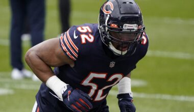 Bears predicted to reunite with stud edge rusher in free agency