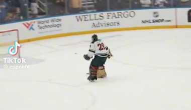 You gotta feel for fleury now