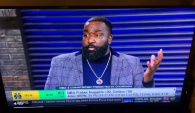 Ladies and gentlemen, Kendrick Perkins- early clown of the year candidate, eyeing for his gazillionth straight time