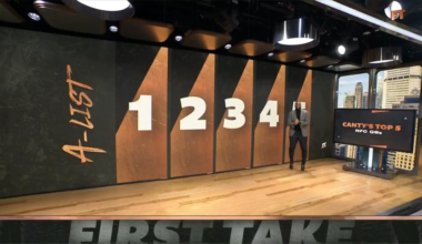 [First Take] Chris Canty's Top 5 QBs in the NFC: 1) Matthew Stafford 2) Jayden Daniels 3) Sam Darnold 4) Jalen Hurts 5) Caleb Williams