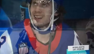 Extremely rare footage of Quinn Hughes