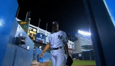 42 Days Until Opening Night: the one and only unanimous Hall of Famer, Mariano Rivera closes out the final game at old Yankee Stadium