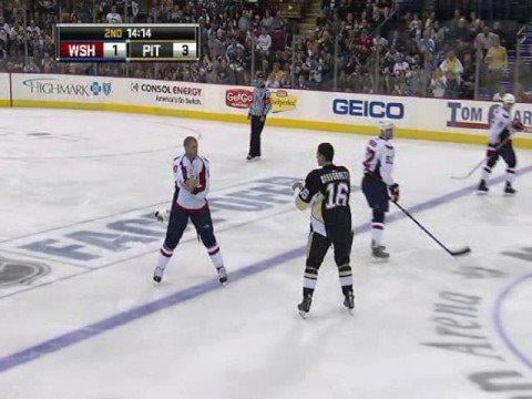 Flashback to the beginning of the 2008-09 season when the Capitals recorded their second 3-goal deficit comeback win over the Penguins in Mellon Arena, in light of the Caps' recent 3-goal deficit comeback win over the Hurricanes two Saturdays ago.