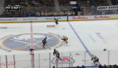 First game.
First shot.
First goal.

Take a bow, Avery 👏