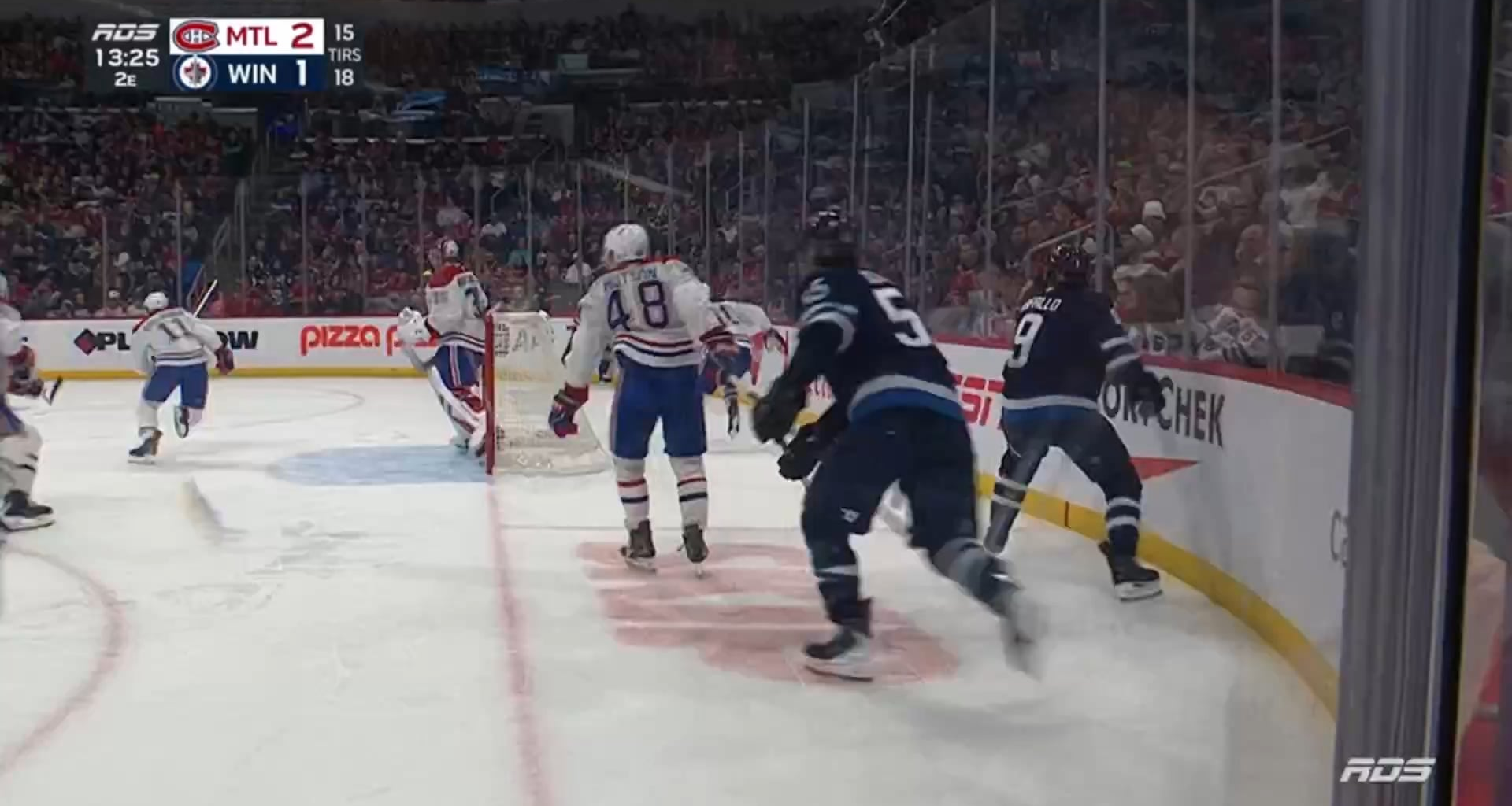 Lane Hutson breaks out and doubles the habs' lead