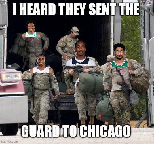 They're sending in the Tanks