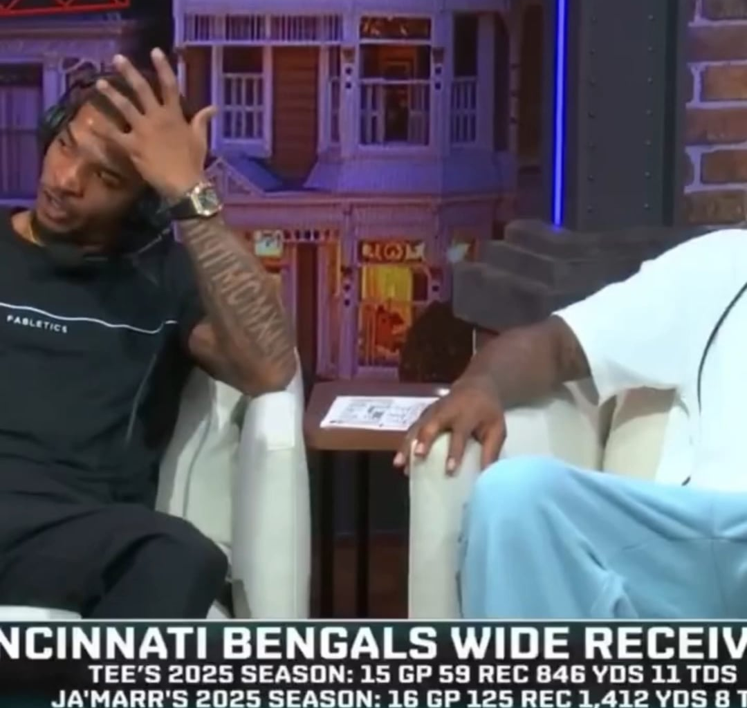 Ja'Marr Chase Calls Caleb Williams "Caleb Daniels"