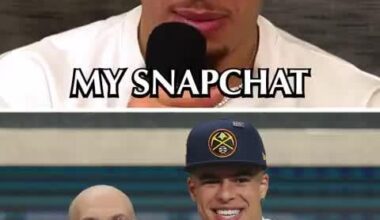 Michael Porter Jr. talks about when he accidentally leaked Adam Silver’s number on Snapchat as a rookie: “I’m thinking I’m getting kicked out the league… They had me walk up there in front of all these guys and apologize. That was the most embarrassing time of my life.”