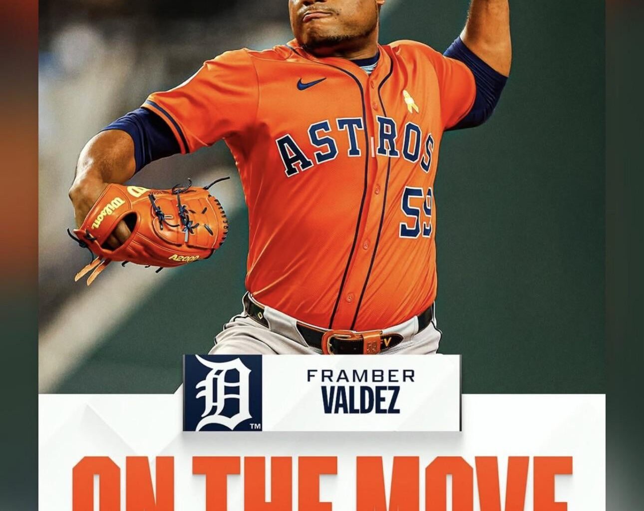 Tarik Skubal reacts to the Framber Valdez, 3 yr/$115M signing on his IG story: “Dinners on you”