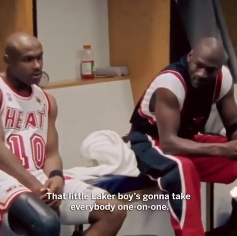 (1998) MJ talks about 'That Little Laker Boy' before the 1998 NBA All-Star Game