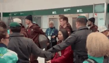 Team Canada has arrived in Milano