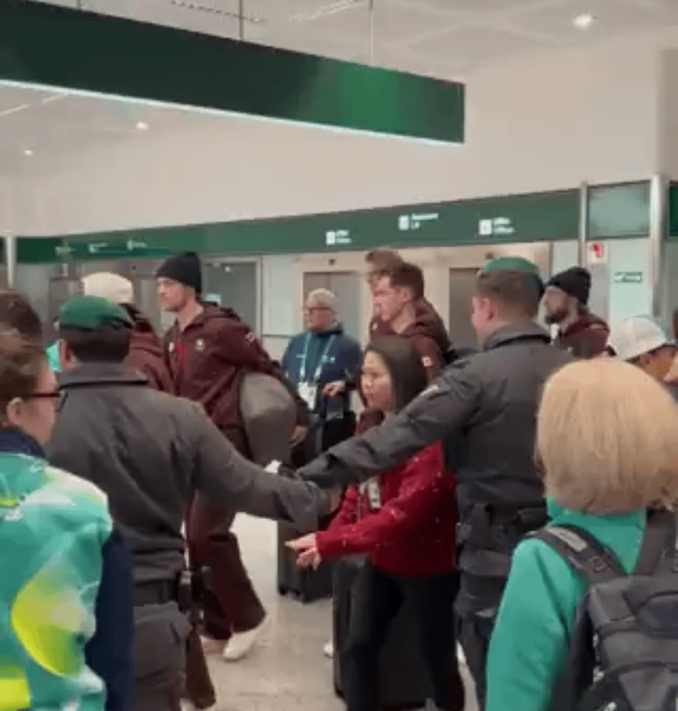 Team Canada has arrived in Milano